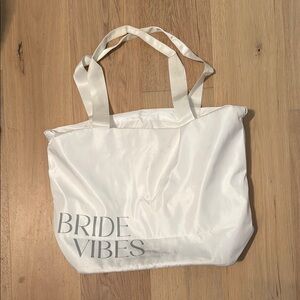Bride vibes bag